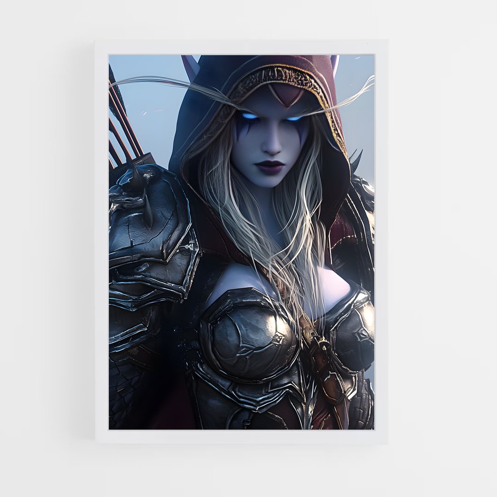 Poster Héroïne d'Azeroth – affiche World of Warcraft (vue 3)
